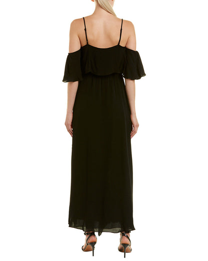 silk maxi dress