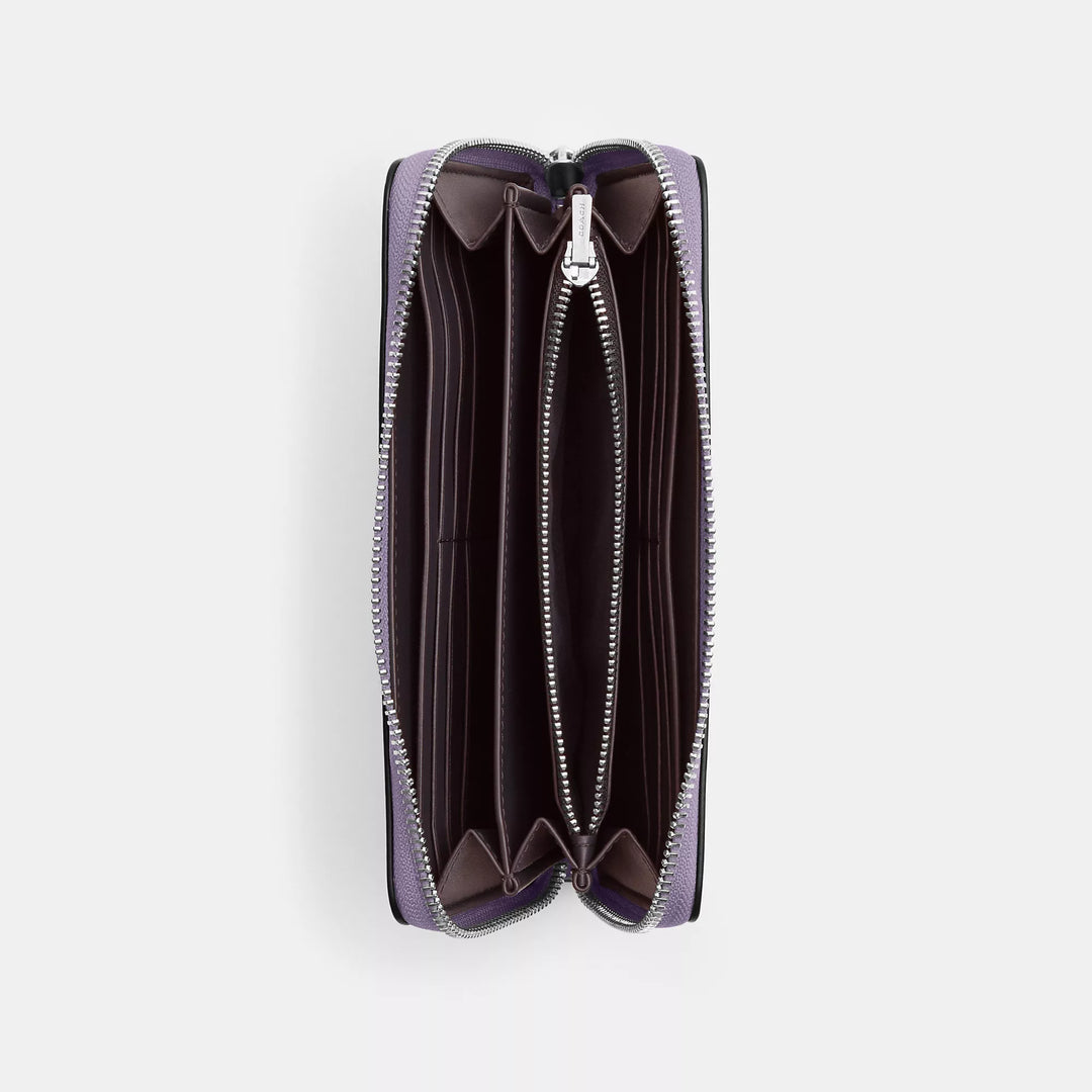 long zip around wallet