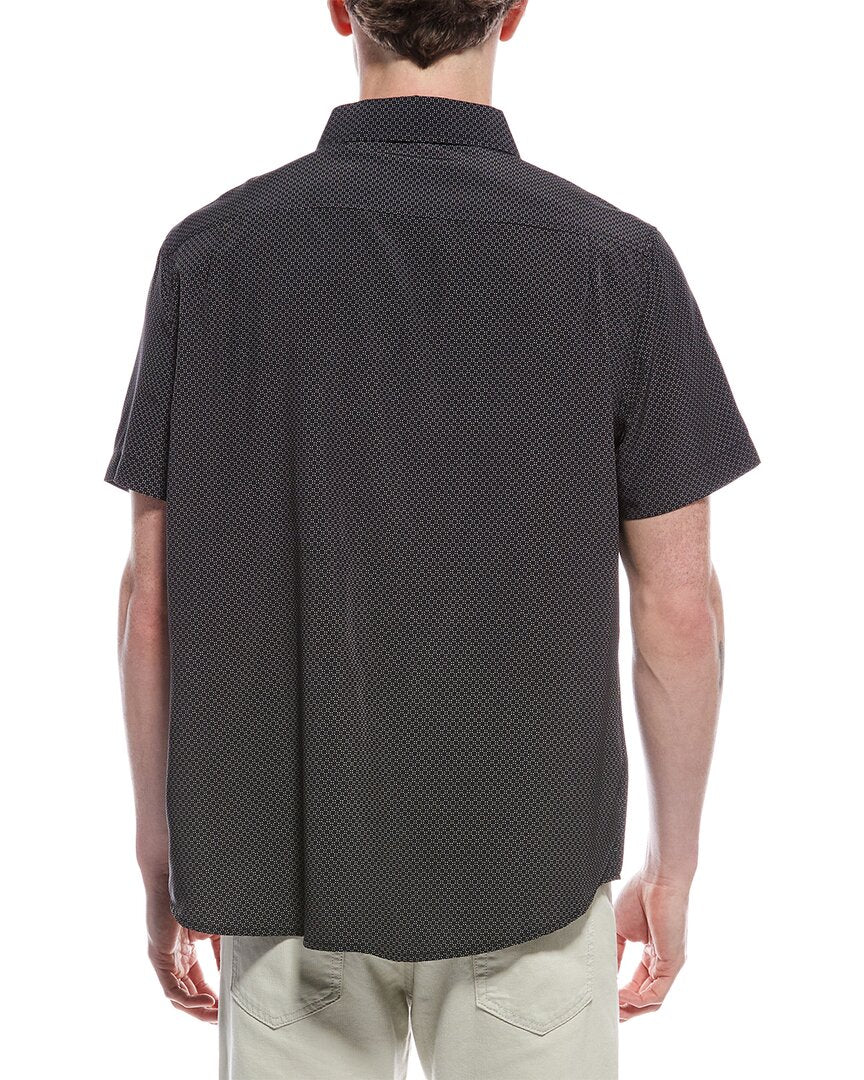 geo print shirt