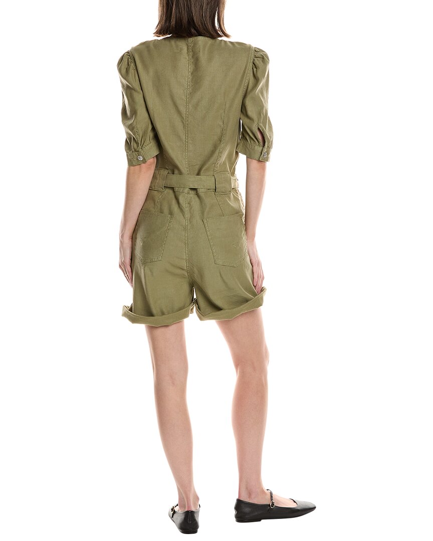 puff sleeve romper