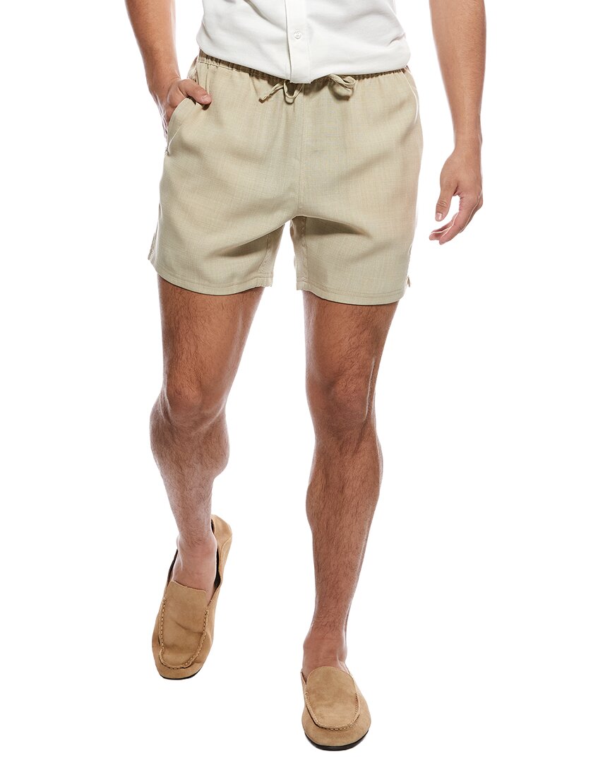 embroidered short