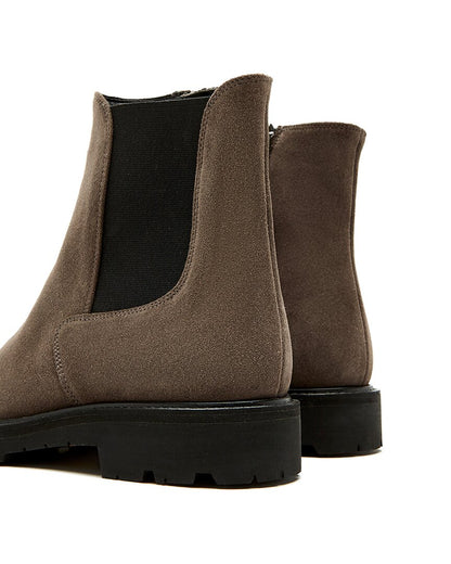 quinn waterproof suede boot