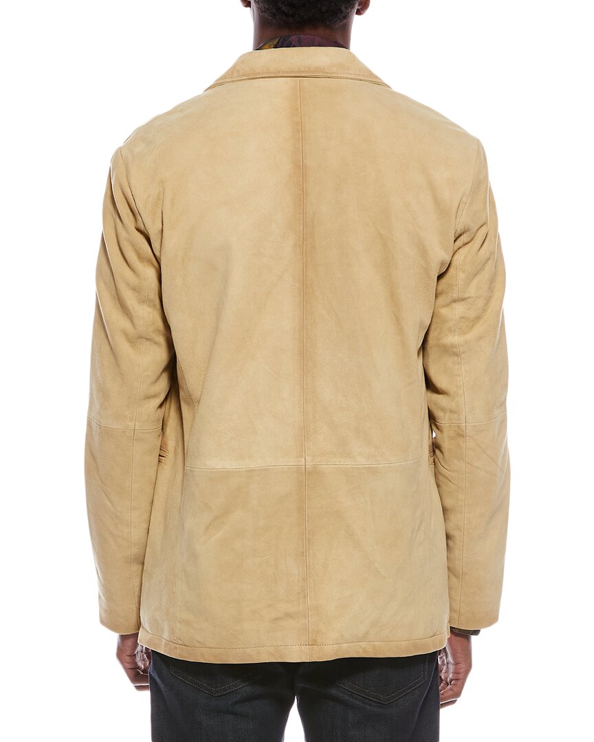ward suede blazer
