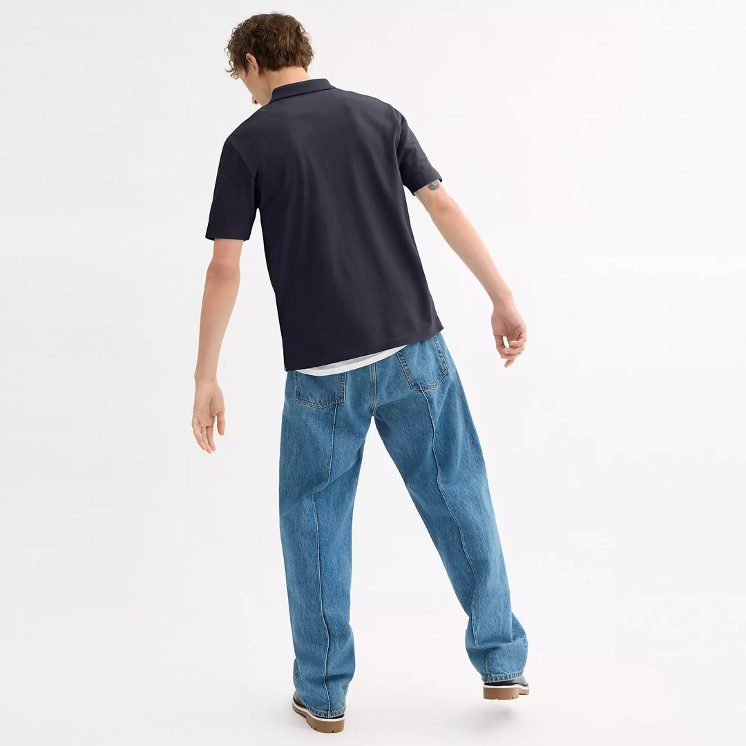 pocket polo in organic cotton