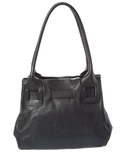 lucy16 small leather shoulder tote