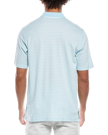 2bar stripe polo shirt