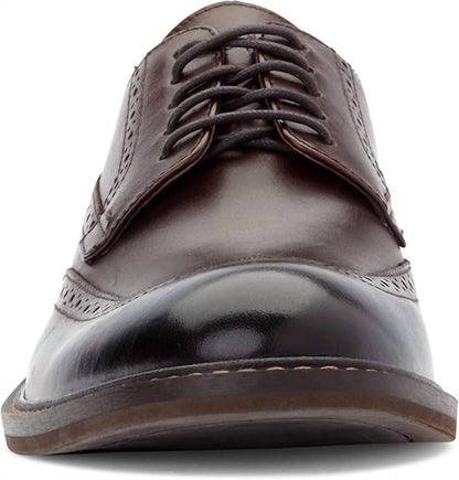 men's bowery wingtip oxford in brown