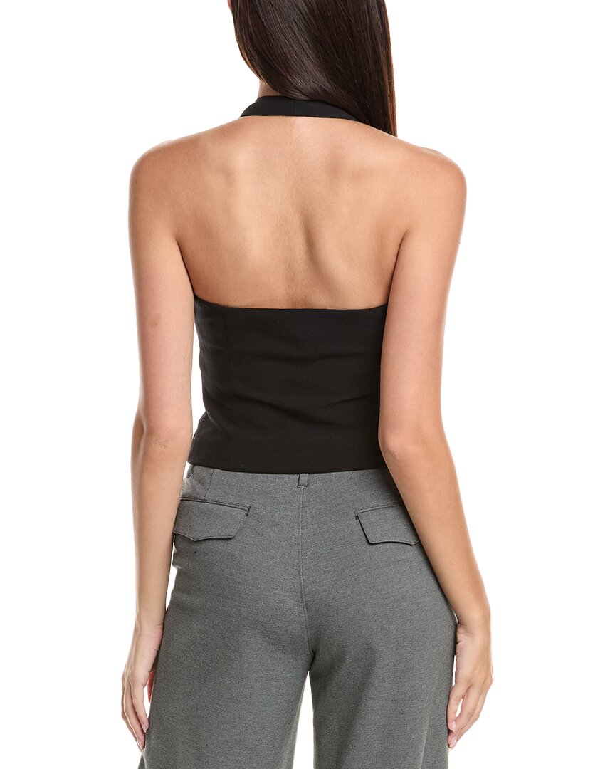 irina wool-blend halter top