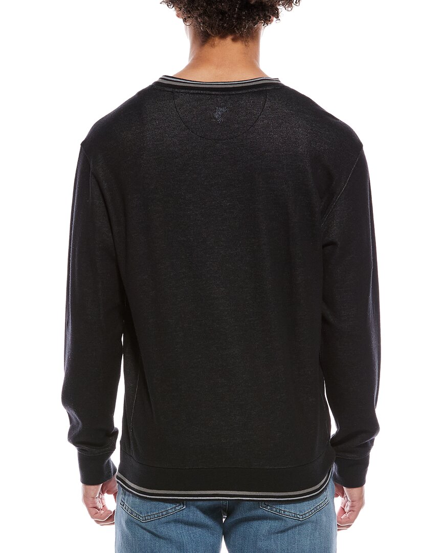 peached saba v-neck sweatshirt