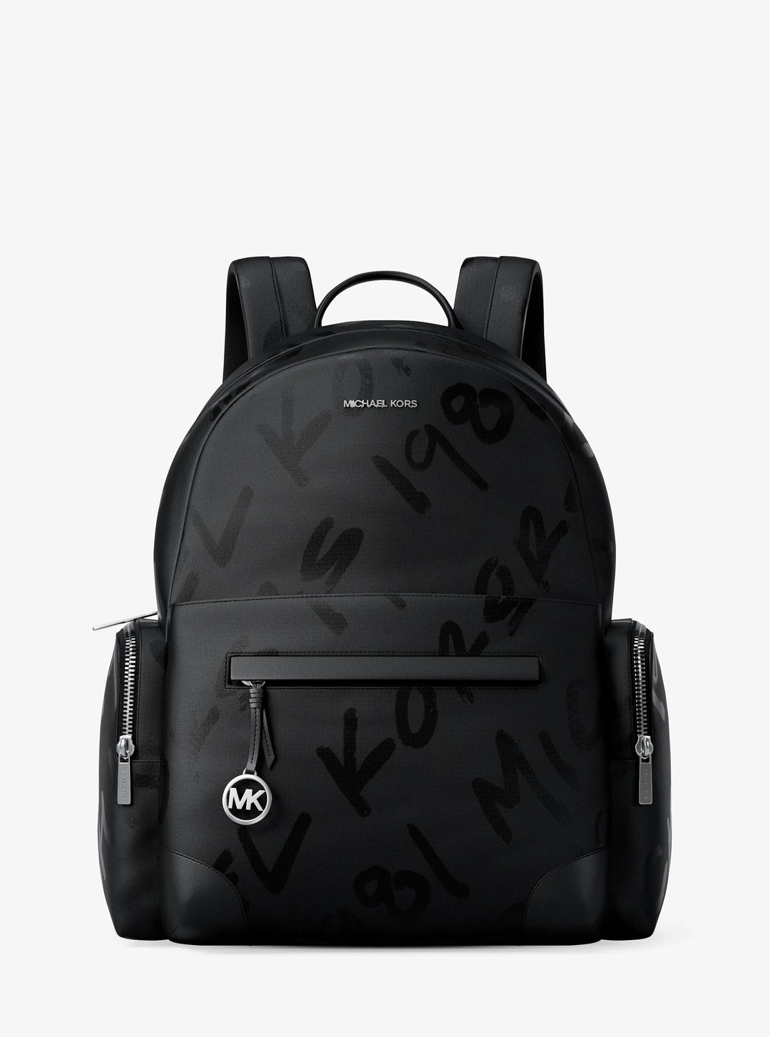 prescott large printed nylon backpack
