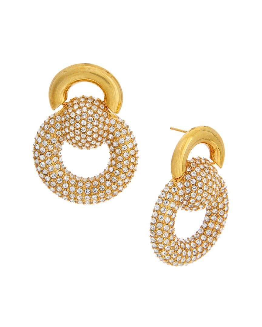 rhinestone drop earrings