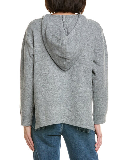 wool-blend hoodie