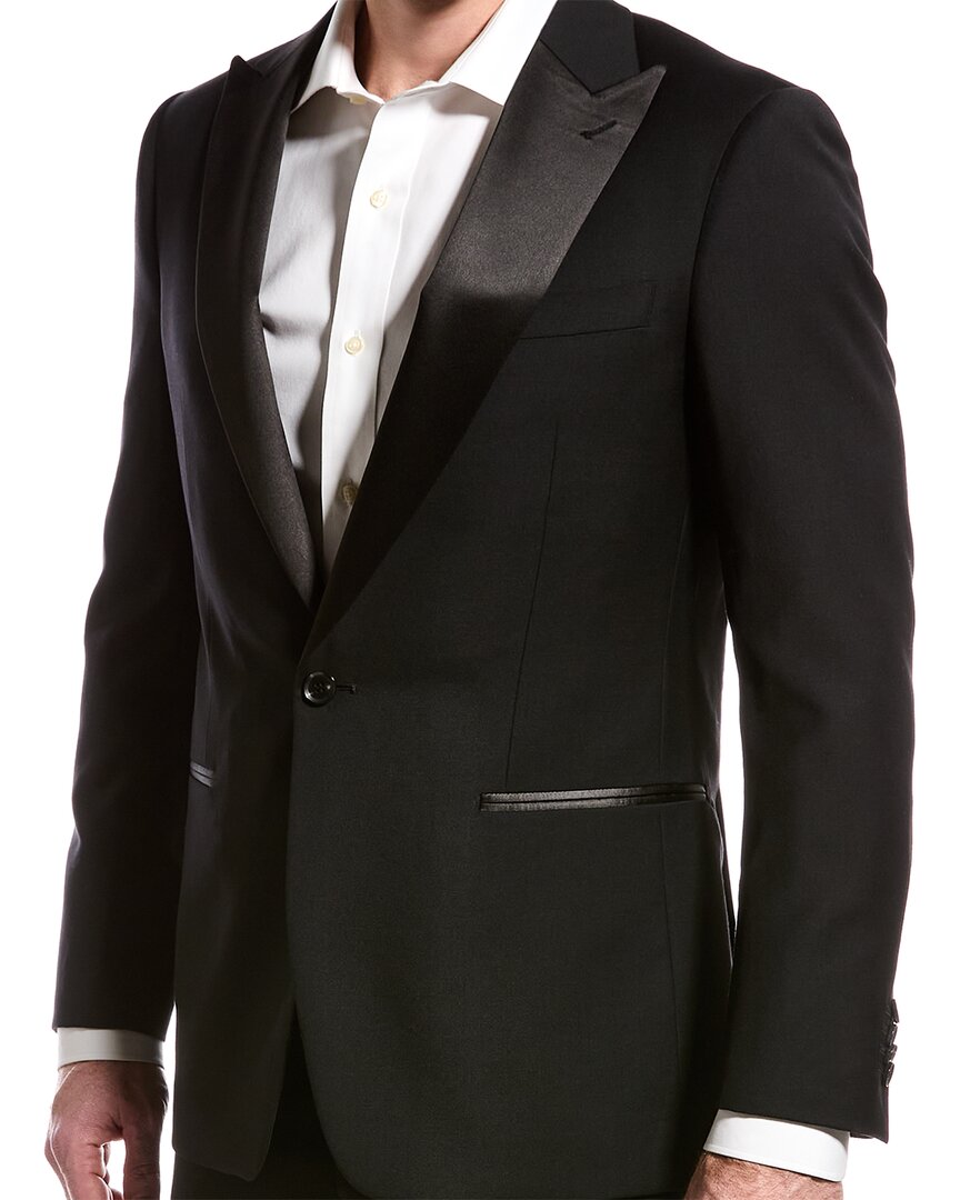 2pc slim fit wool suit