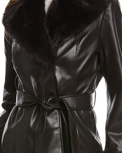 belted trench coat