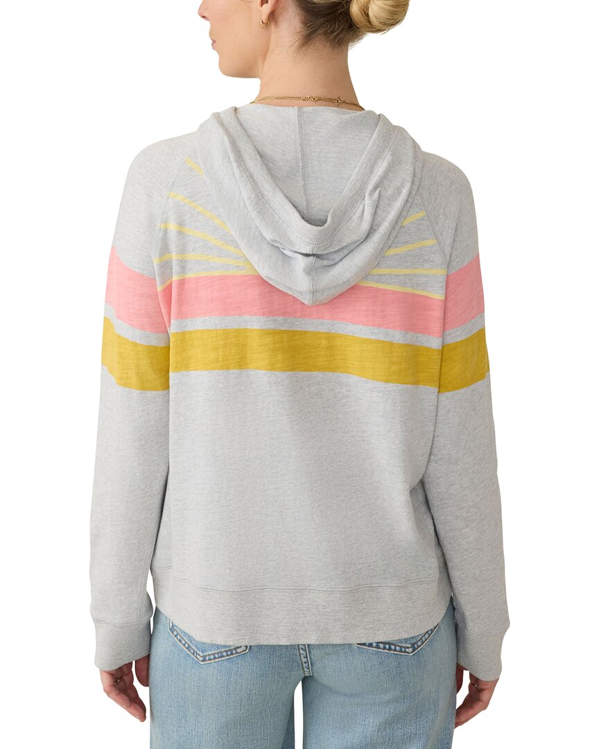 sunwashed slub hoodie