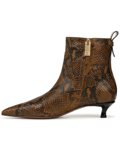 mala leather bootie
