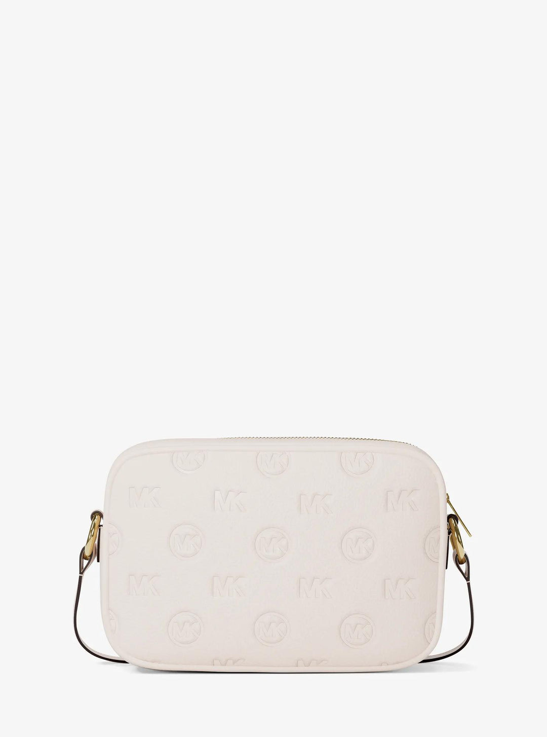 jet set travel large logo debossed camera crossbody bag