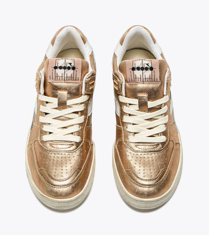 women's b.560 metallic sneakers in rosa