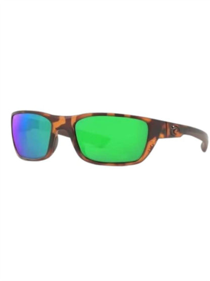 One Size - matte retro tortoise/green mirror 580p