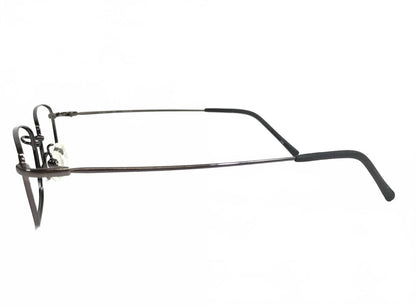 men's tlf604 rectangle eyeglasses in grey