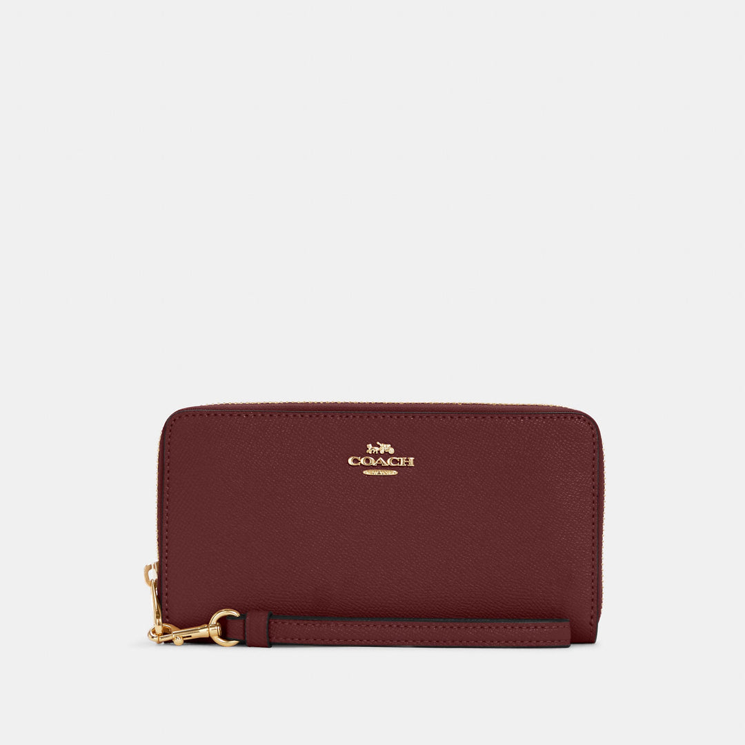 long zip around wallet
