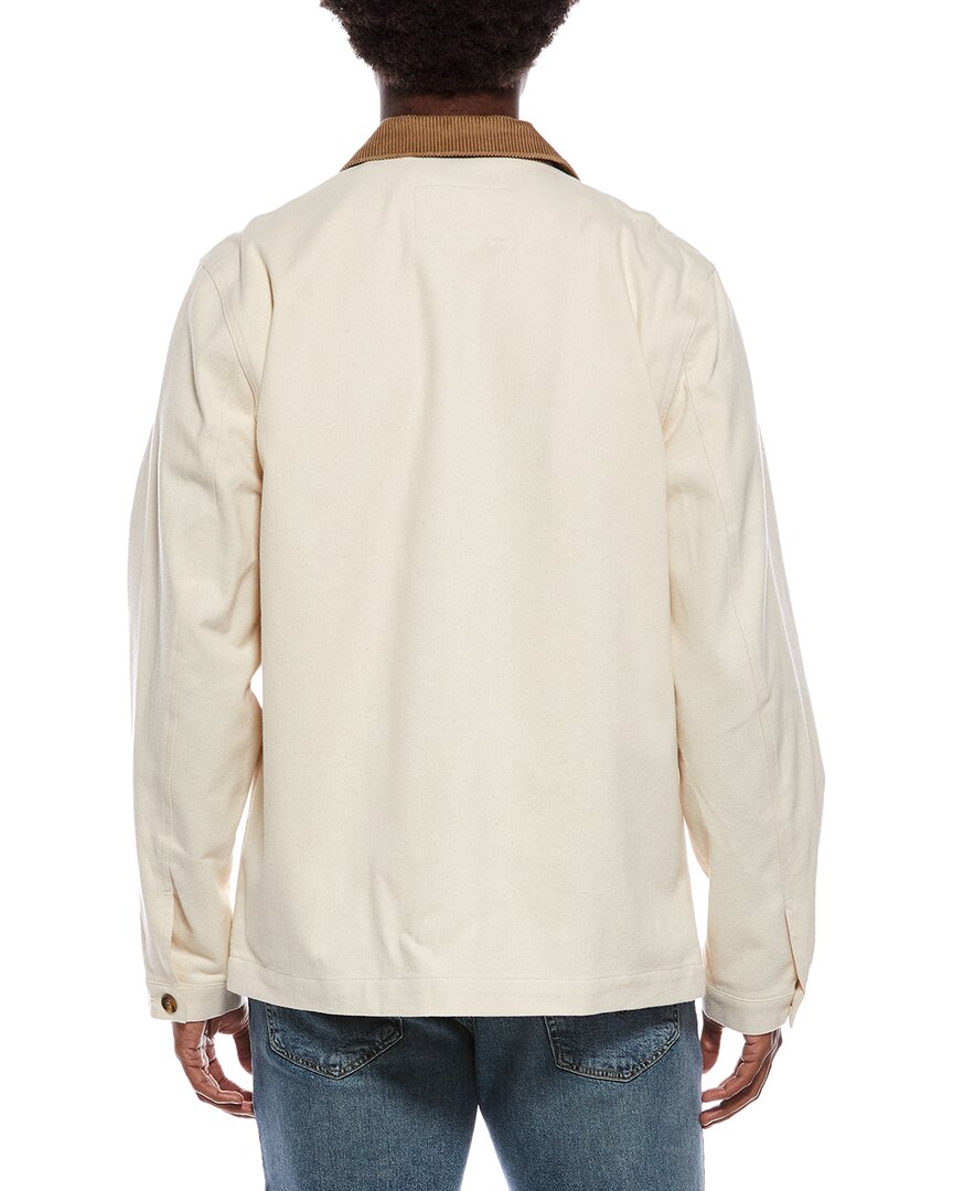 brushed workwear jacket