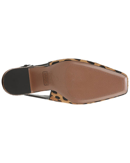 sutton2 leather-trim slingback