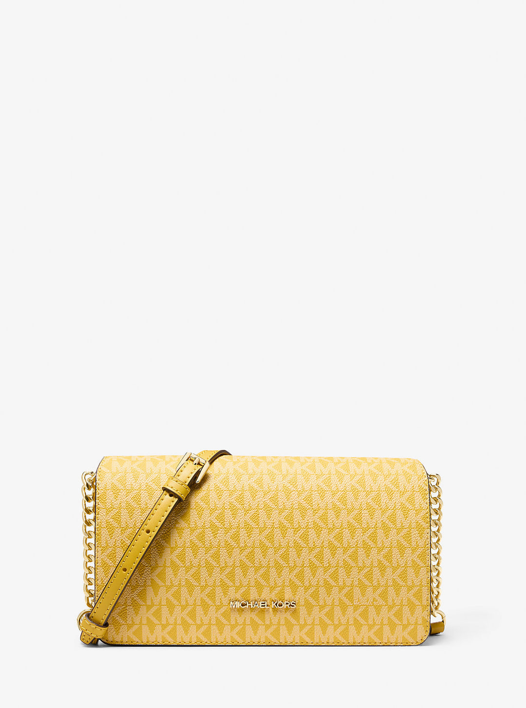 jet set medium signature logo crossbody bag