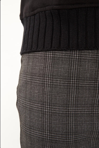 slim jeans in dark grey multi