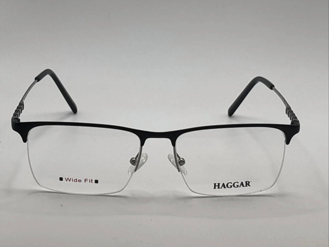 men’s h291 rectangle eyeglasses in matte black