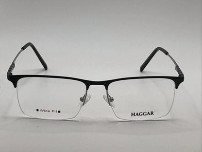 men’s h291 rectangle eyeglasses in matte black