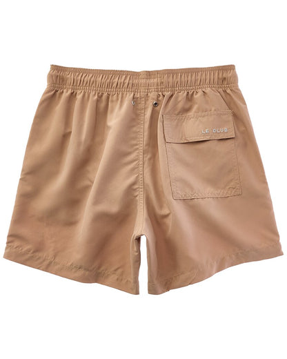 printed swim trunk