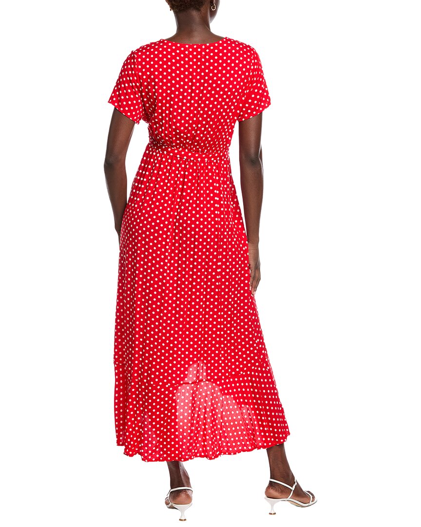 hanna dots maxi dress
