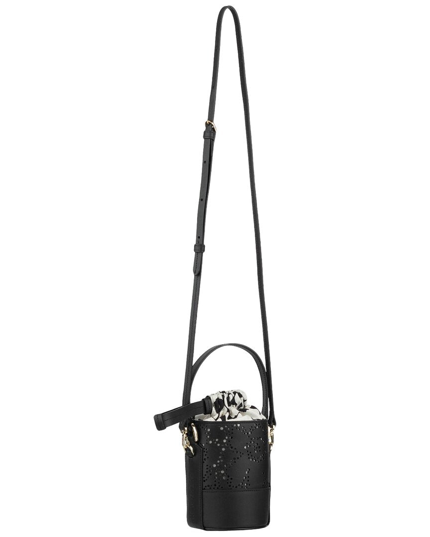 imprint nano unikko leather bucket bag