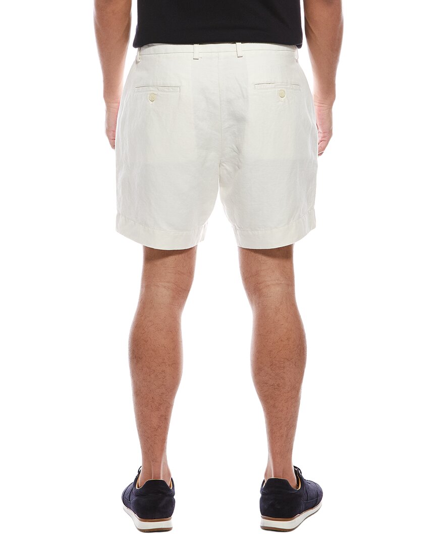 linen-blend short