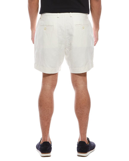 linen-blend short