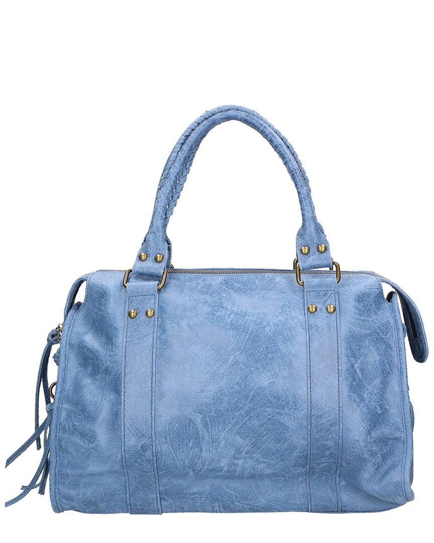 leather satchel