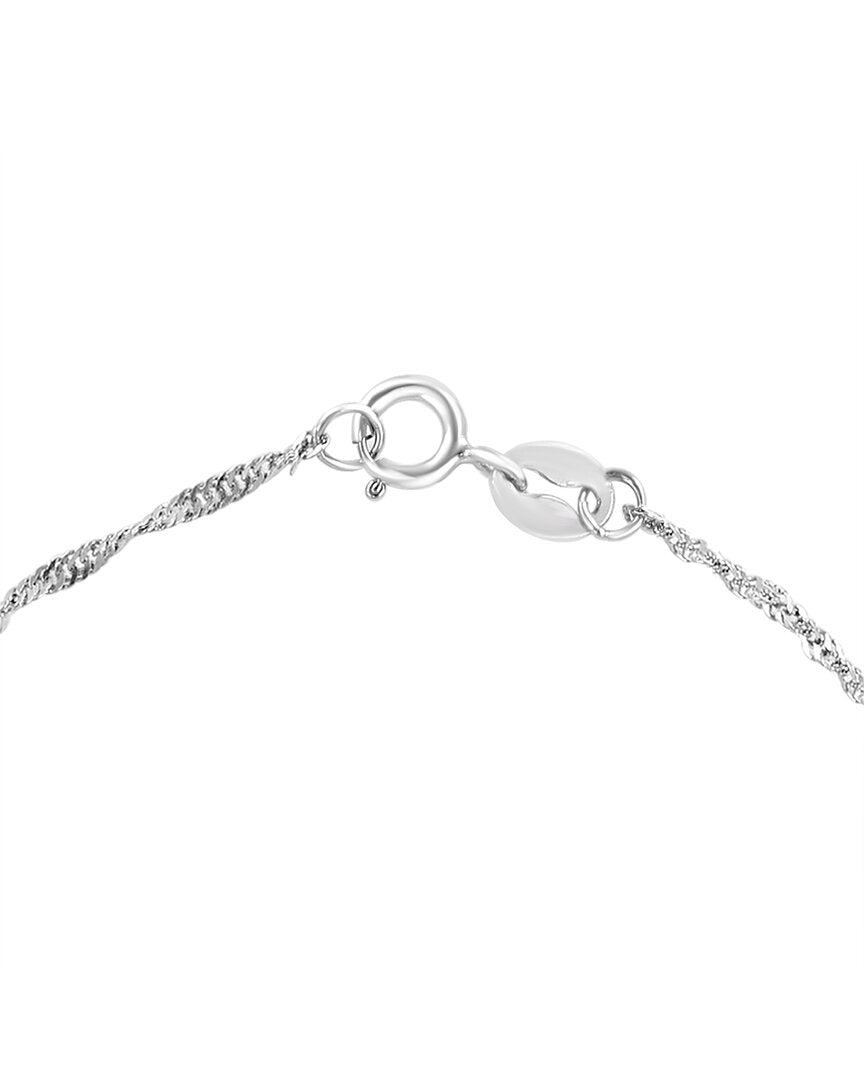 silver 7mm pearl bracelet