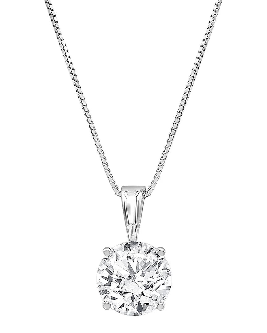 14k 0.50 ct. tw. lab grown diamond solitaire pendant