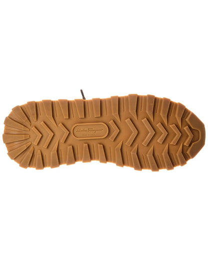 ferragamo indy leather sneaker