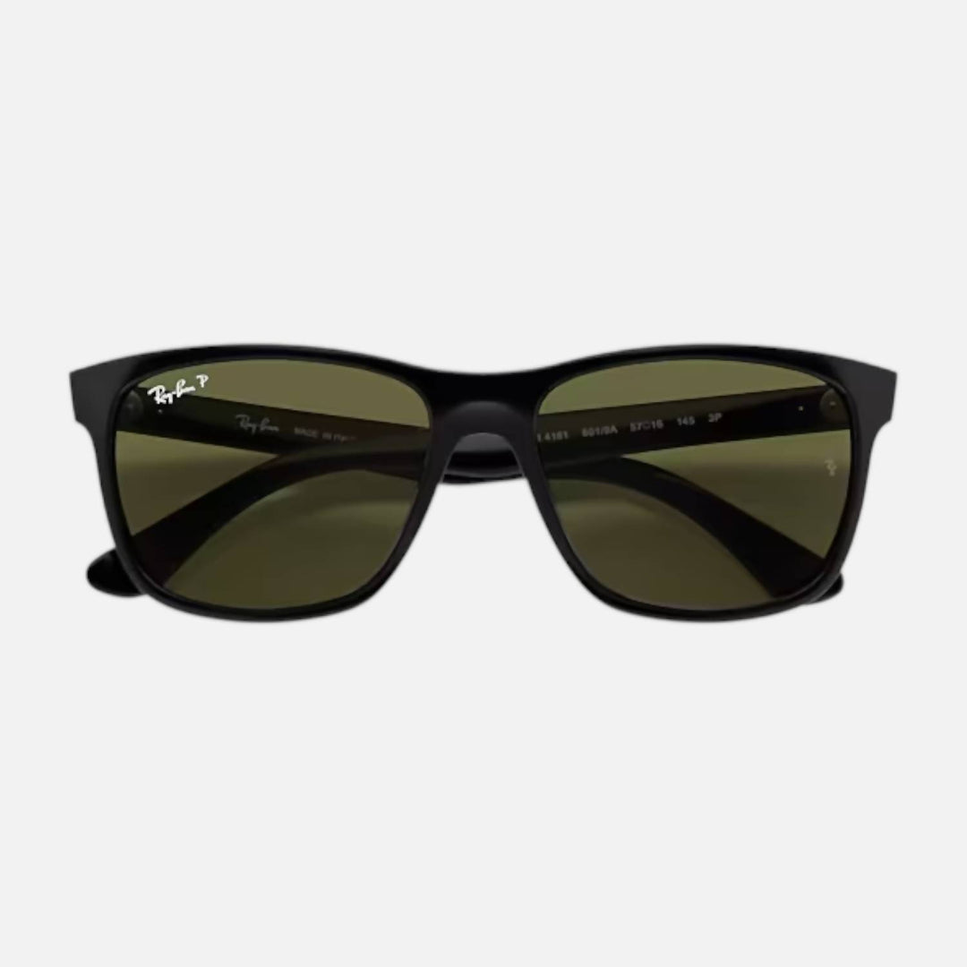 men's sunglasses polished black frame