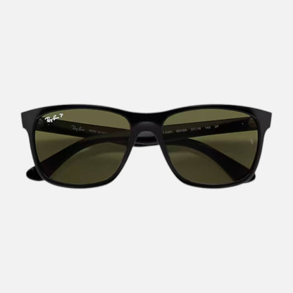 men's sunglasses polished black frame