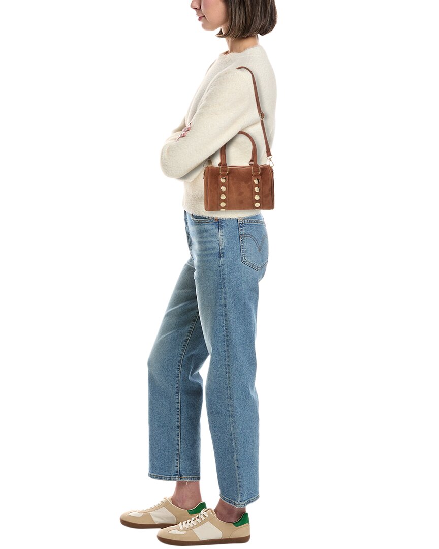 gabriela16 studded leather shoulder bag