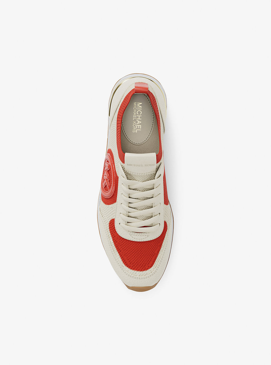 jenkins two-tone stretch knit trainer