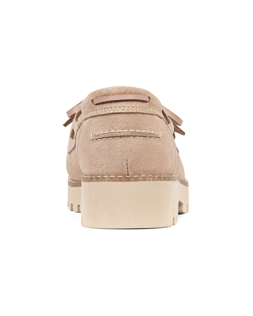 harlie02 suede lug bottom boat shoe