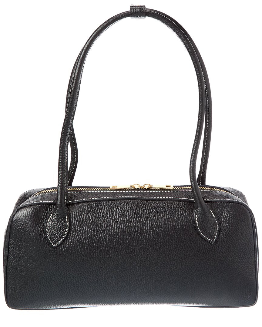 fleur leather handbag