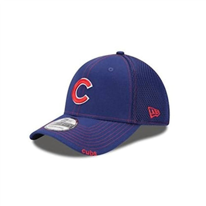 men's chicago cubs mlb neo 39thirty stretch fit cap in blue