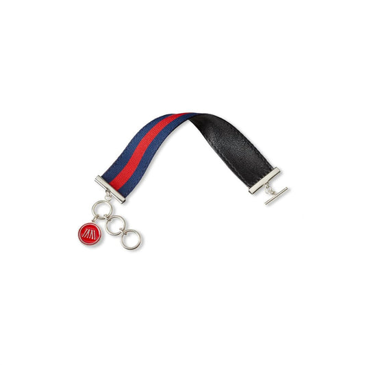 One Size - red and navy ribbon