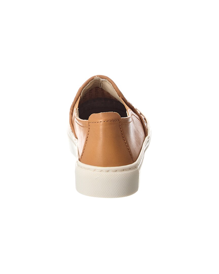 sneak name leather flat