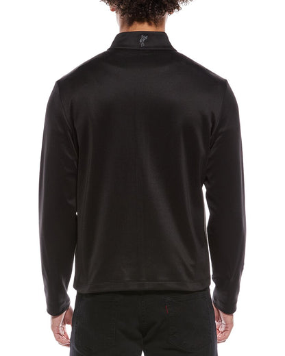 color block full zip